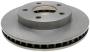 Image of Disc Brake Rotor (Front) image for your 2002 GMC Sierra 2500 HD 6.0L Vortec V8 A/T RWD SL Standard Cab Pickup Fleetside 