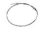 Image of Parking Brake Cable (Rear) image for your 2012 GMC Sierra 2500 HD 6.0L Vortec V8 A/T RWD WT Extended Cab Pickup 