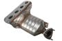 Catalytic Converter with Integrated Exhaust Manifold