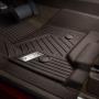 Image of Floor Liners - Front Premium All Weather, With Console, Chrome Bowtie Logo, Cocoa image for your Chevrolet Suburban   