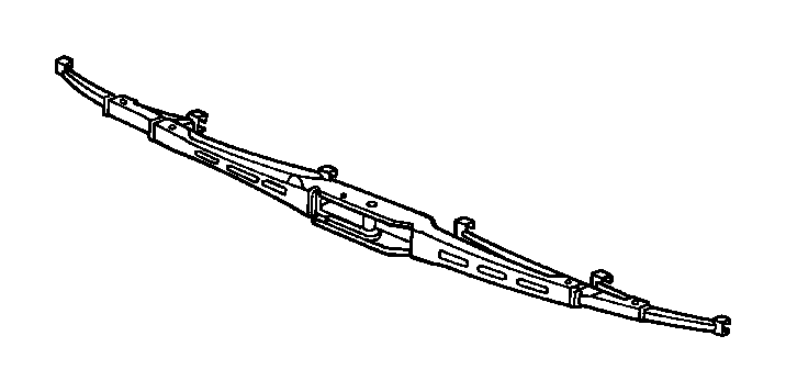 View 76632-S50-003 RUBBER, BLADE (425MM) Full-Sized Product Image