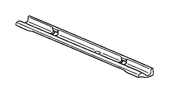 View 82119-SJC-A01ZC COVER, RR. SEAT LEG GUIDE     *YR308L*(BEIGE).  Full-Sized Product Image