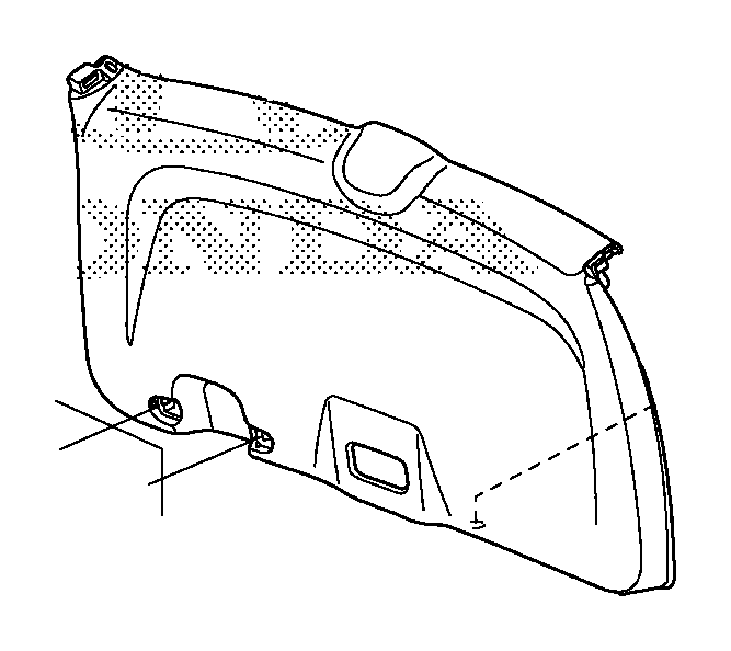 View 84440-STK-003ZA GRIP ASSY., TAILGATE *NH598L*(ATLAS GRAY).  Full-Sized Product Image