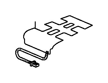 View 81134-SWA-A52 HEATER, R. FR. SEAT CUSHION                                  Full-Sized Product Image
