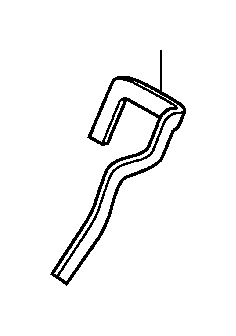 View 72615-SWA-A01 SEAL, RR. DOOR LATCH                                         Full-Sized Product Image