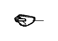 View 84132-T5R-A01ZA CAP, R. QUARTER PILLAR        *NH882L*(PLATINUM GRAY).  Full-Sized Product Image