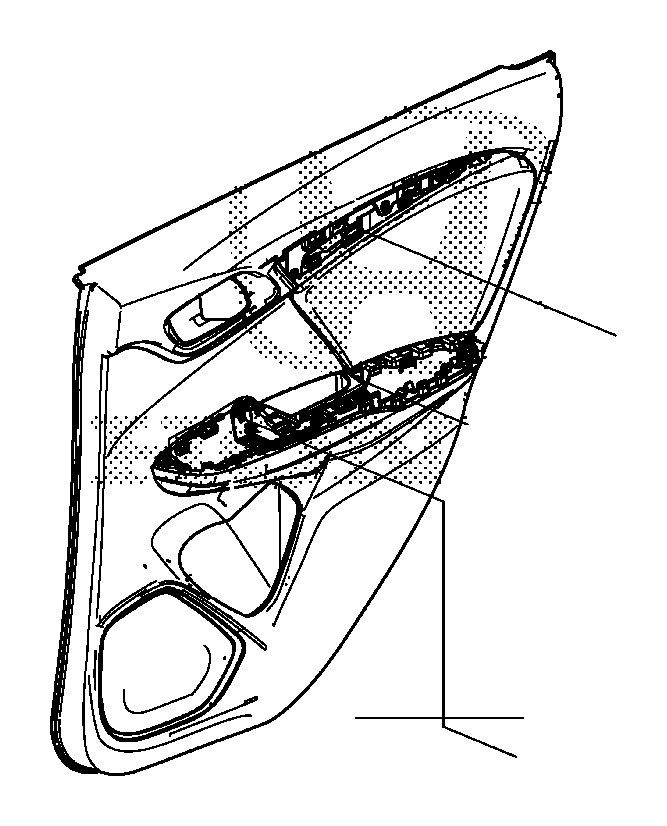 View 83752-T5A-A01ZA ARMREST, L. RR. DOOR LINING   *NH900L*(DEEP BLACK).  Full-Sized Product Image