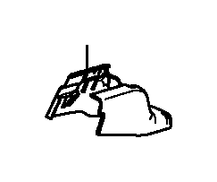 View 81107-T5R-A01ZA COVER, R. FR. SEAT FOOT       (OUTER) *NH900L* (RR)(DEEP BLACK).  Full-Sized Product Image