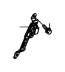 View 81460-T5A-J01ZB ADJUSTER, SHOULDER SLIDE      *NH882L*(PLATINUM GRAY).  Full-Sized Product Image