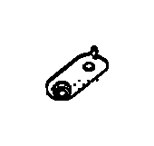 View 82848-T5R-A01 STAY, L. GUIDE                                               Full-Sized Product Image