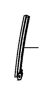 View 72271-T5A-003 SASH, L. FR. DOOR CENTER      (LOWER)                        Full-Sized Product Image