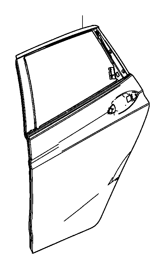 View 67651-T5R-A01ZZ SKIN, L. RR. DOOR                                            Full-Sized Product Image
