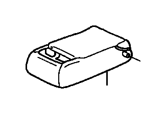 View 82180-TA6-A71ZC ARMREST ASSY., RR. SEAT       *YR327L* (LEA)(PEARL IVORY).  Full-Sized Product Image