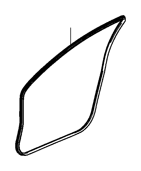 View 72315-TBA-A01 SEAL, FR. DOOR OPENING                                       Full-Sized Product Image