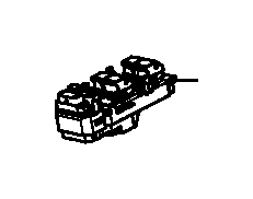 View 35750-TBA-A32 SWITCH ASSY., POWER WINDOW    MASTER                         Full-Sized Product Image