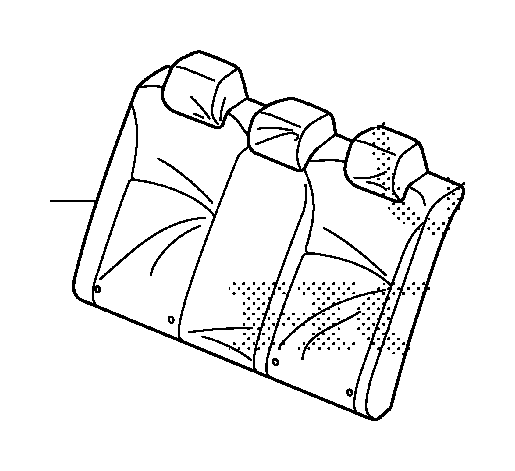 View 82121-TBA-A21ZC COVER, R. RR. SEAT-BACK TRIM  *NH900L*(DEEP BLACK).  Full-Sized Product Image