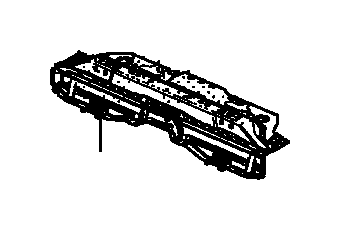 View 65700-TBA-A00ZZ CROSSMEMBER, MIDDLE FLOOR Full-Sized Product Image