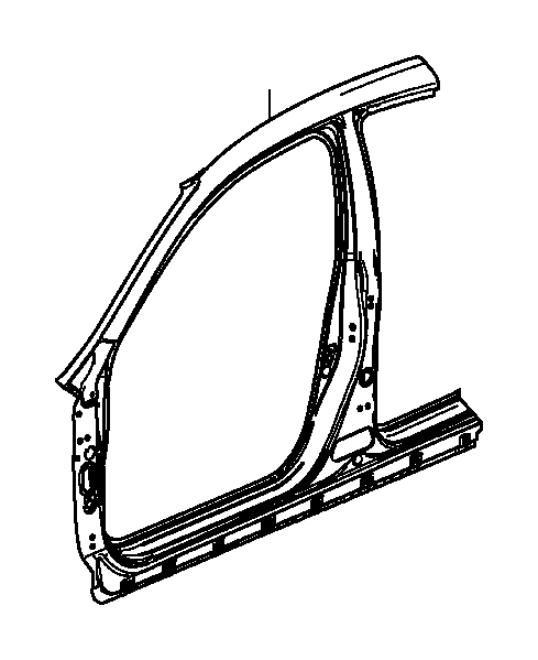 View 04635-TBA-305ZZ PANEL, R. FR. (OUTER)                                        Full-Sized Product Image