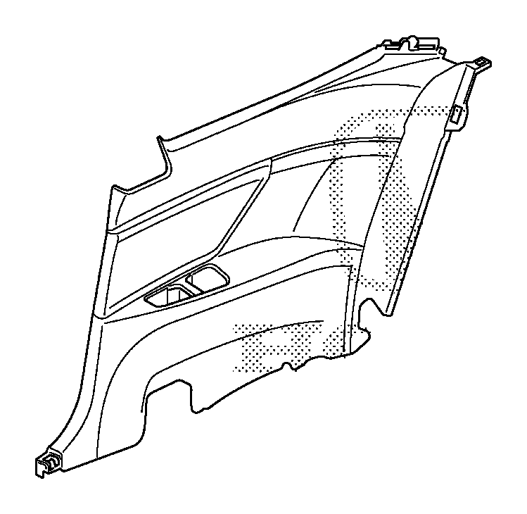 View 83730-TBG-A01ZA LINING ASSY., R. RR. SIDE     *YR449L*(CASHMERE IVORY).  Full-Sized Product Image