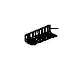 View 65663-TBG-A00ZZ STIFFENER B, L. RR. FRAME                                    Full-Sized Product Image