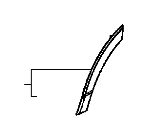 View 75390-TG7-A01 GARNISH, R. RR. DOOR WHEEL    ARCH                           Full-Sized Product Image
