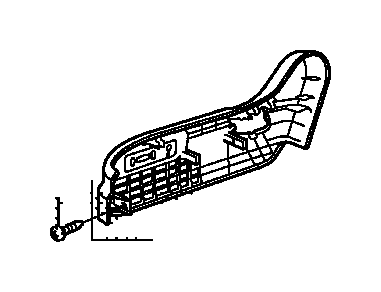 View 81238-TK8-A41ZB COVER, R. RECLINING (OUTER)   *NH767L*(TRUFFLE).  Full-Sized Product Image