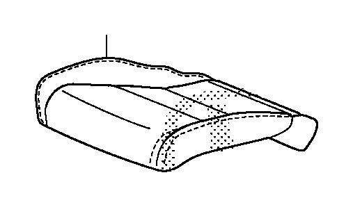 View 81331-TK8-A42ZB COVER, R. MIDDLE SEAT CUSHION TRIM *NH767L* (LEA)(TRUFFLE).  Full-Sized Product Image