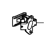 View 74135-SHJ-A01ZL LEVER, HOOD WIRE *NH767L*(TRUFFLE).  Full-Sized Product Image