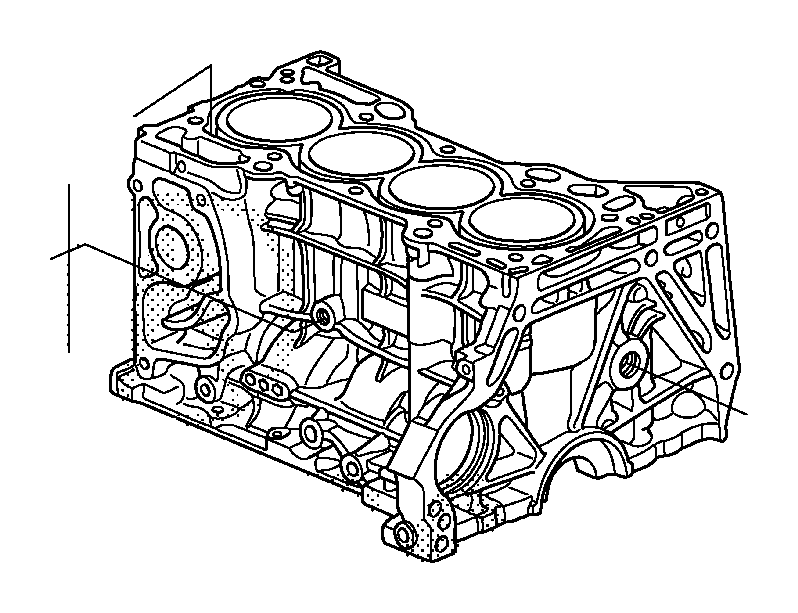 Honda Accord Block assy cylinder (dot) Oil pan 11000 R40 811