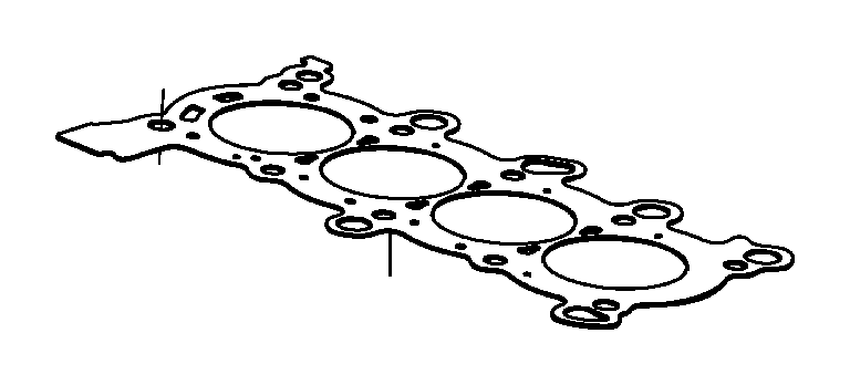 View 12251-RNA-A02 GASKET, CYLINDER HEAD         (NIPPON LEAKLESS)              Full-Sized Product Image