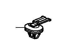 View 91536-TZ5-A01 CLIP, CONNECTOR (10MM OFFSET) (W/SEAL)(NATURAL) Full-Sized Product Image