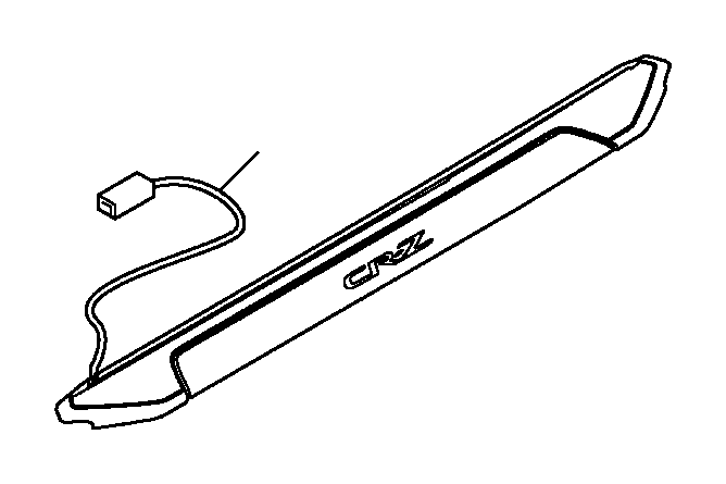 08E12-SZT-0M002 - Honda Garnish assy., l. Illumination. Door | Honda ...