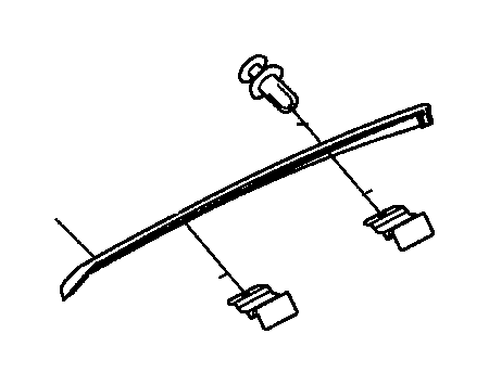 View 08R04-TBA-10003 VISOR, R. RR. DOOR                                           Full-Sized Product Image