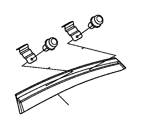 View 08R04-TBA-10004 VISOR, L. RR. DOOR                                           Full-Sized Product Image