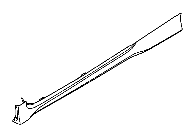 View 08F04-TBG-110 SPOILER, SIDE UNDERBODY       *NH731P*(CRYSTAL BLACK PEARL).  Full-Sized Product Image