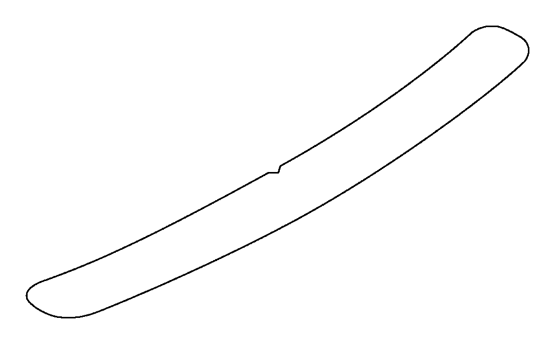 View 08P48-TBG-101 APPLIQUE, RR. BUMPER                                         Full-Sized Product Image