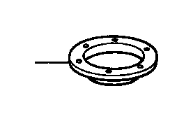 View BEARING, FR. SHOCK ABSORBER   MOUNT                          Full-Sized Product Image