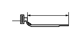 View CLIP, HARNESS BAND (145MM)    (NATURAL)                      Full-Sized Product Image