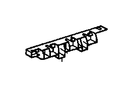 View SPACER, R. FR. BUMPER SIDE                                   Full-Sized Product Image