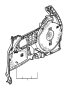 View COVER ASSY., JACK *NH598L*(ATLAS GRAY).  Full-Sized Product Image 1 of 1