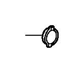 View CAP, PIVOT BRACKET *YR327L*(PEARL IVORY).  Full-Sized Product Image 1 of 1