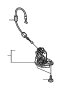 Image of CABLE, TAILGATE OPENER image for your 1994 Honda Civic   