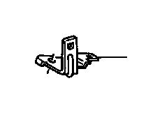 Image of STAY, SOLENOID CONNECTOR image for your 1997 Honda CR-V   