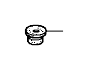 View CUSHION, RADIATOR MOUNTING    (LOWER)                        Full-Sized Product Image 1 of 1
