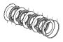 View PLATE, CLUTCH END (17) (2.8MM) Full-Sized Product Image