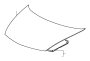 Image of COWL TOP ASSY., FR. *NH696* (PASSENGER SIDE)(BLACK GLOSS 5). image for your 1989 Honda Accord Coupe   