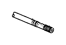 Image of DRIVESHAFT ASSY., R. image for your 2011 Honda Pilot   