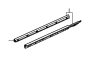 View FLANGE ASSY., R. WEATHERSTRIP *NH167L* (SUNSHADE)(GRAPHITE BLACK).  Full-Sized Product Image 1 of 1