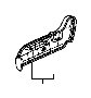View COVER, R. RECLINING (OUTER)   *NH167L*(GRAPHITE BLACK).  Full-Sized Product Image 1 of 1