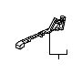 View COVER, L. MIDDLE SEAT SLIDE   (INNER) *NH167L*(GRAPHITE BLACK).  Full-Sized Product Image 1 of 1